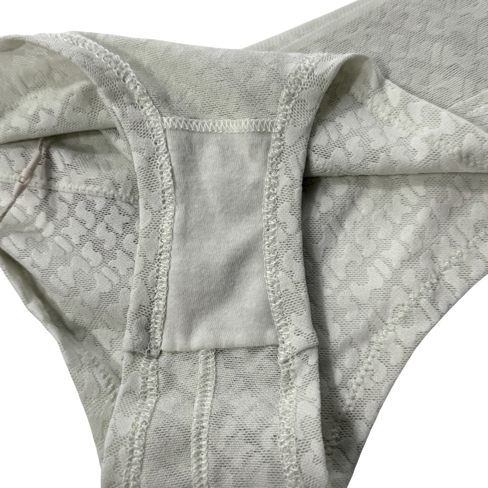 SKIMS Logo Mesh Boy Short Bone XXS - Picture 4 of 7
